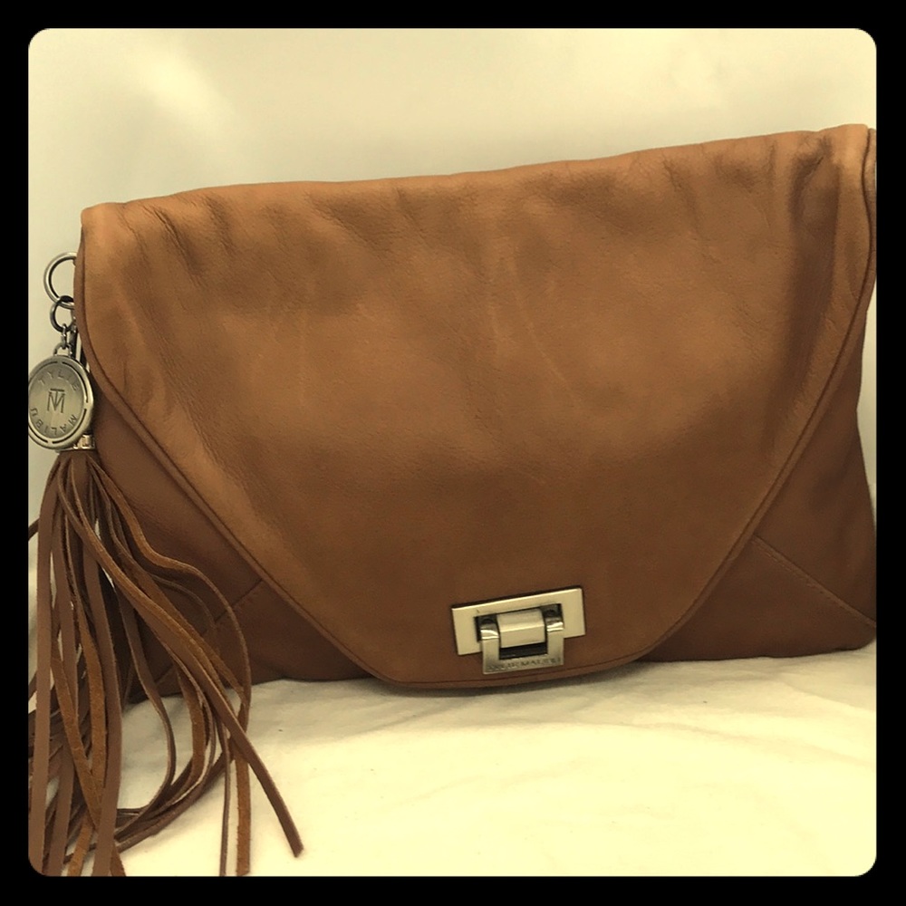 Leather clutch